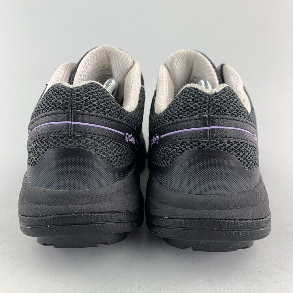 Gdefy Gravity Defyer Mighty Walk Womens Sz 9.5 Black Verso Shock Athletic Shoes - Picture 4 of 11
